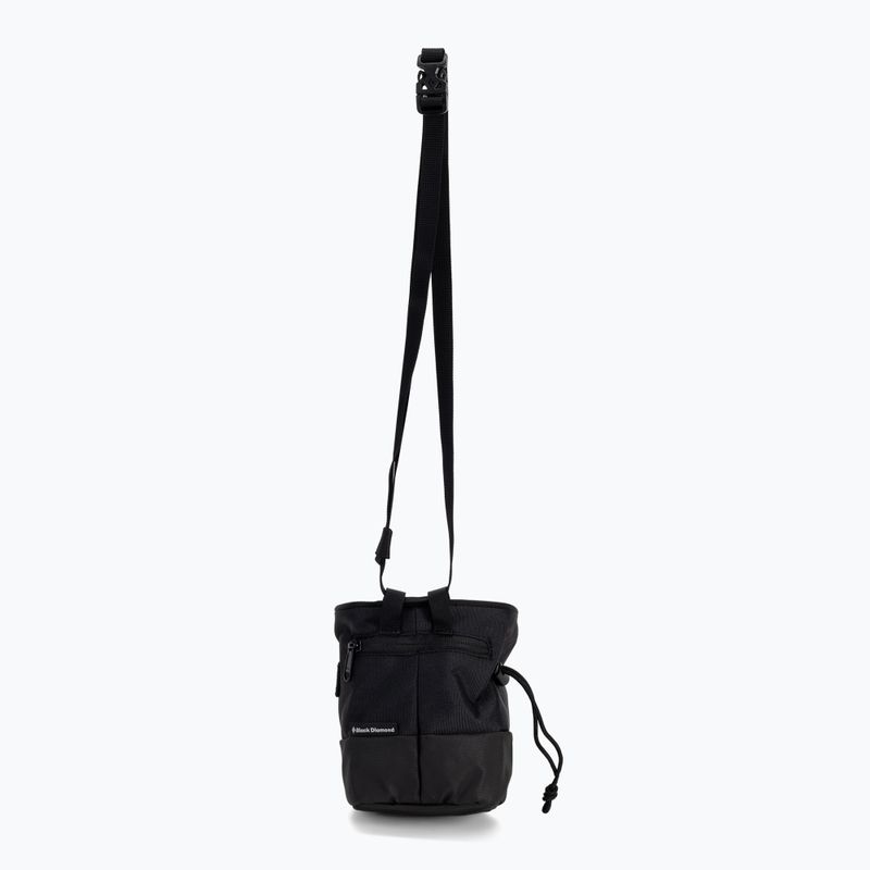 Мішок для магнезії Black Diamond Mojo Zip black 2