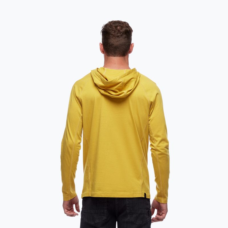 Кофта трекінгова чоловіча Black Diamond Crag Hoody sulphur 3