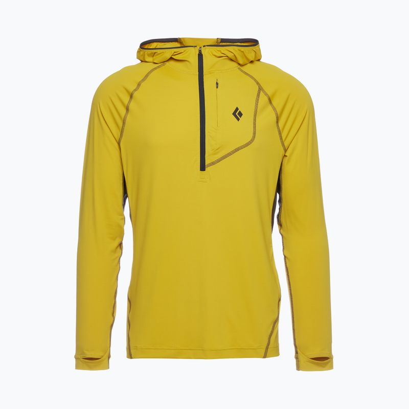 Кофта трекінгова чоловіча Black Diamond Alpenglow Pro Hoody sulphur