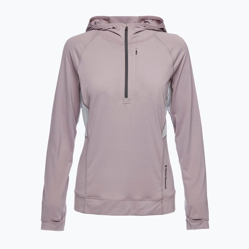 Кофта трекінгова жіноча Black Diamond Alpenglow Pro Hoody wood violet 7