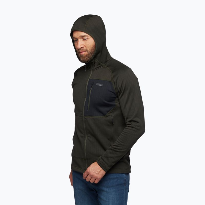 Чоловічий трекінговий світшот Black Diamond Factor Hoody cypress cypress 5