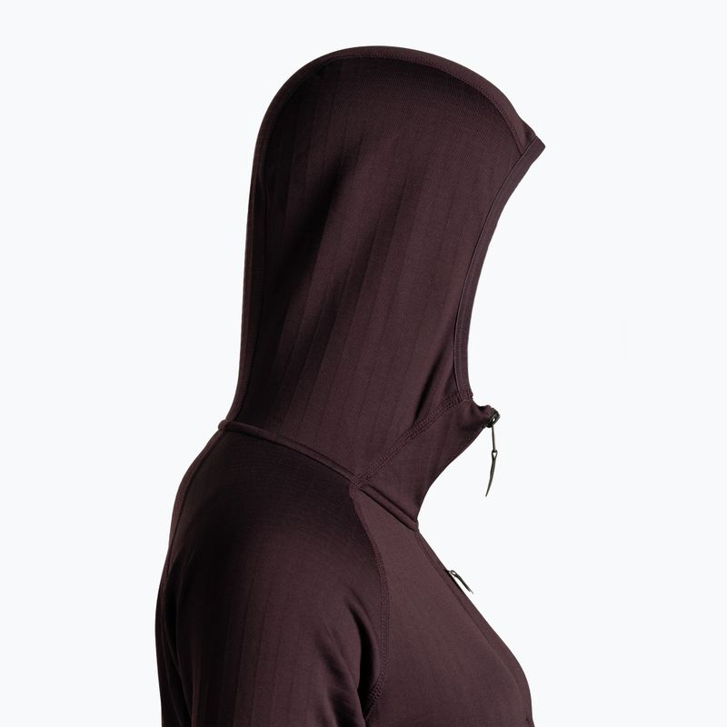 Кофта трекінгова жіноча Black Diamond Factor Hoody bordeaux 9