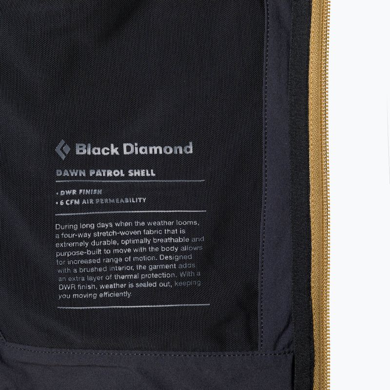 Куртка софтшел чоловіча Black Diamond Dawn Patrol amber 4