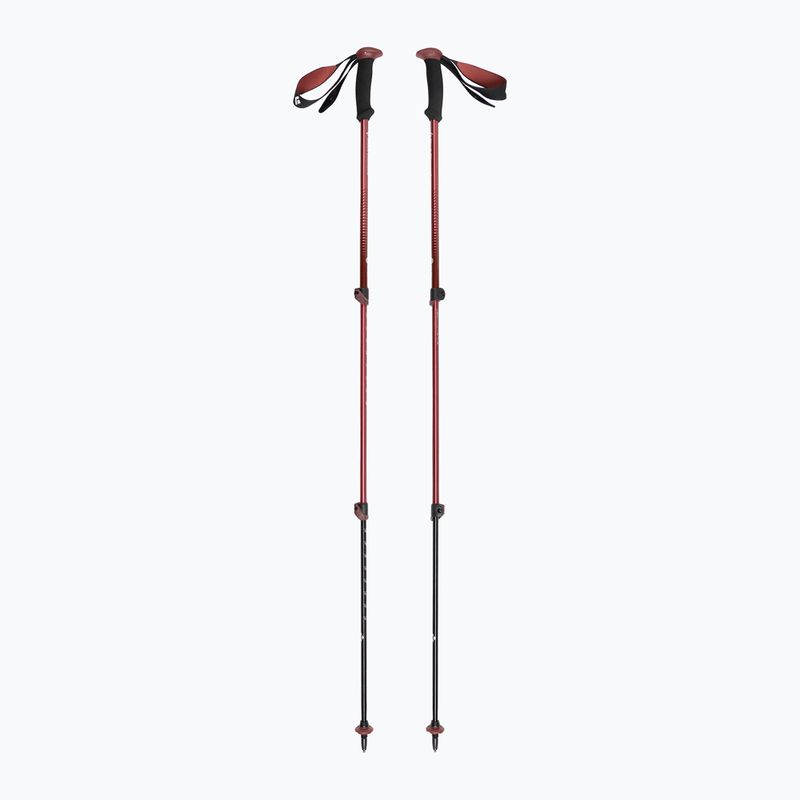 Трекінгові палиці Black Diamond Trail Back Trek dark crimson
