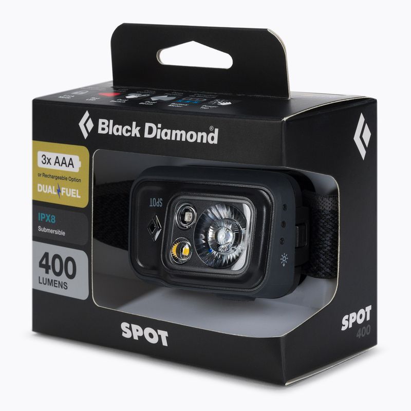 Налобний ліхтар Black Diamond Spot 400 graphite