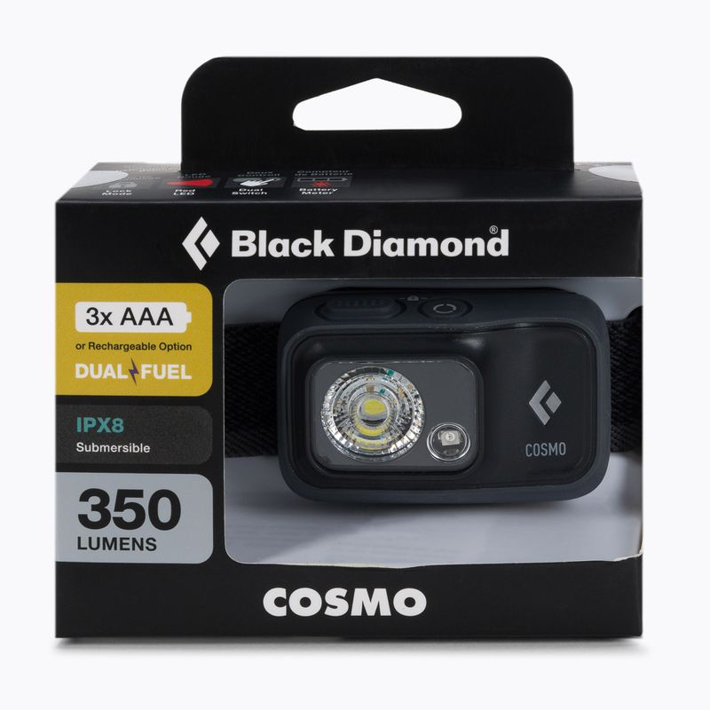 Налобний ліхтарик Black Diamond Cosmo 350 сірий BD6206730004ALL1 2