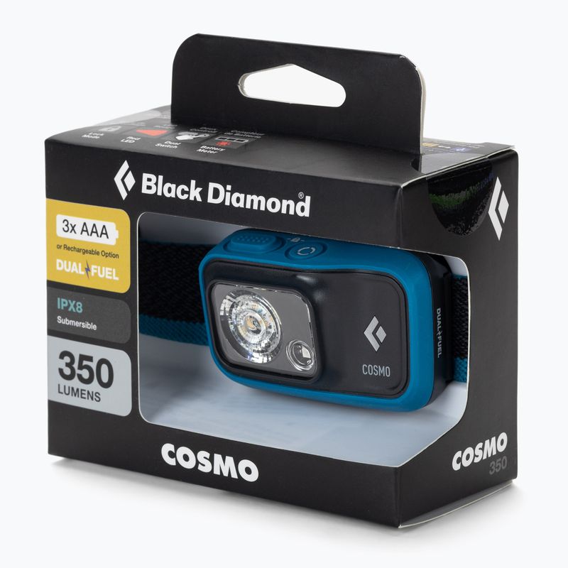 Налобний ліхтарик Black Diamond Cosmo 350 синій BD6206734004ALL1