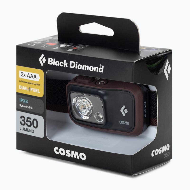 Налобний ліхтарик Black Diamond Cosmo 350 коричневий BD6206736018ALL1