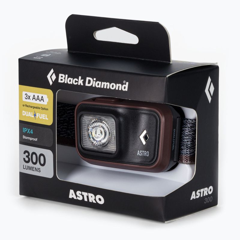 Налобний ліхтарик Black Diamond Astro 300 коричневий BD6206746018ALL1