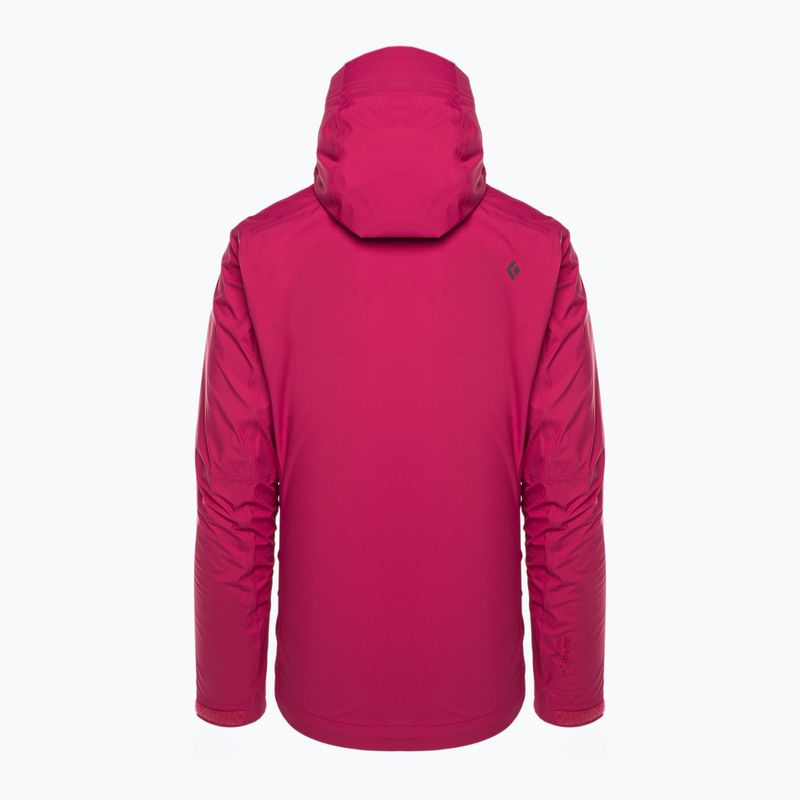 Куртка дощовик жіноча Black Diamond Highline Stretch pomegranate 7