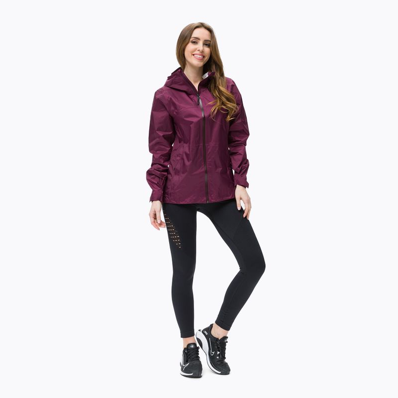 Куртка дощовик жіноча Black Diamond Treeline blackberry 2