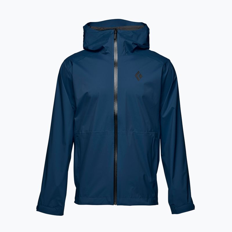 Куртка дощовик чоловіча Black Diamond Stormline Stretch indigo 5