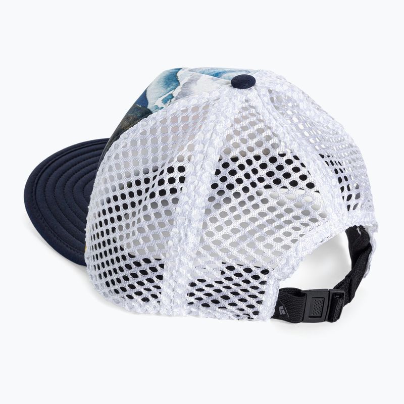 Бейсболка Black Diamond Hideaway Trucker trail print/steel grey 3