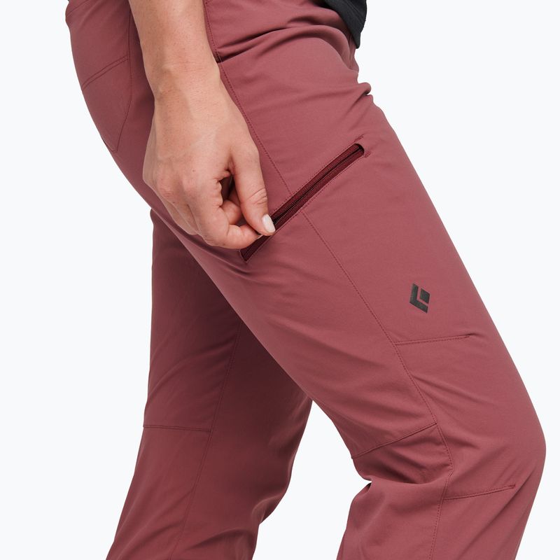 Штани альпіністські жіночі Black Diamond Technician Jogger cherrywood 10