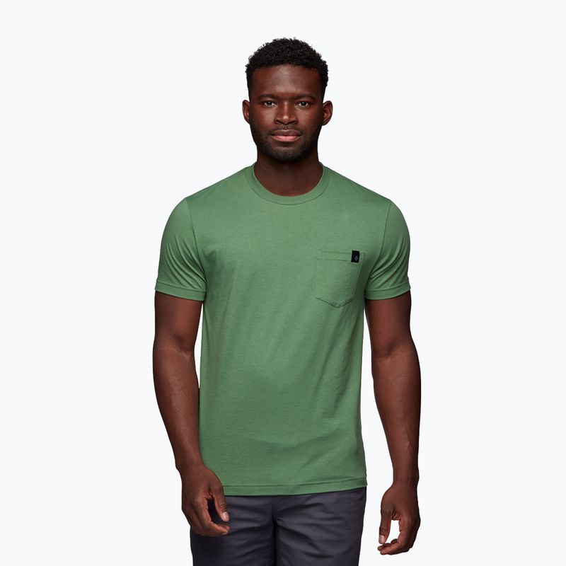 Футболка для скелелазіння чоловіча Black Diamond Crag arbor green