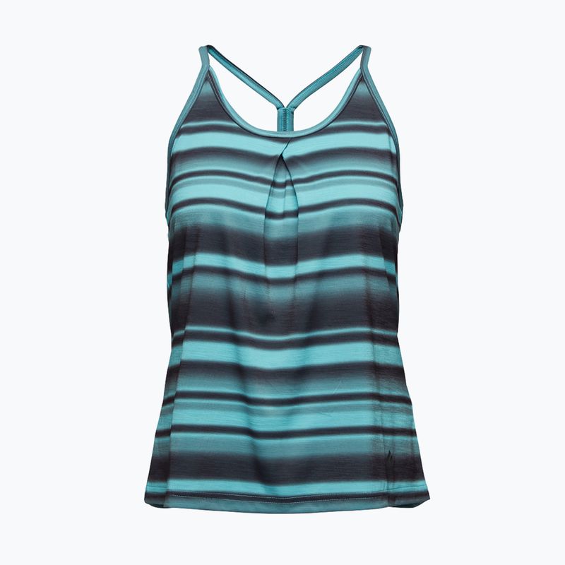 Футболка трекінгова жіноча Black Diamond Integrale Tank coastal stripe blue 4