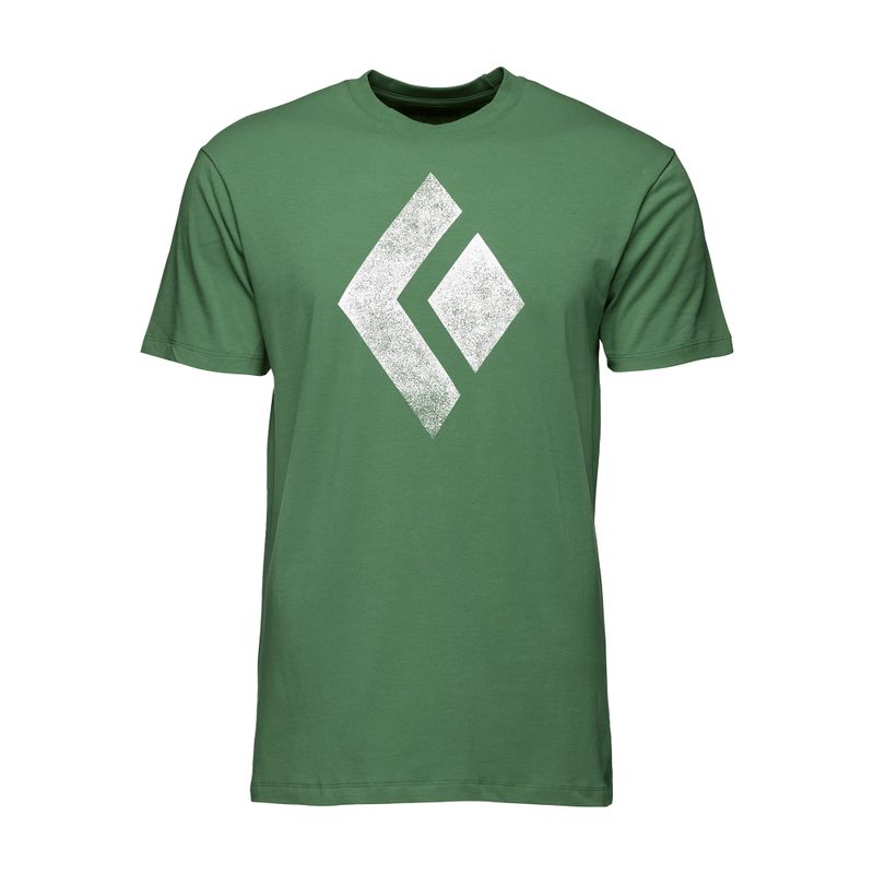 Футболка для скелелазіння чоловіча Black Diamond Chalked Up arbor green 4