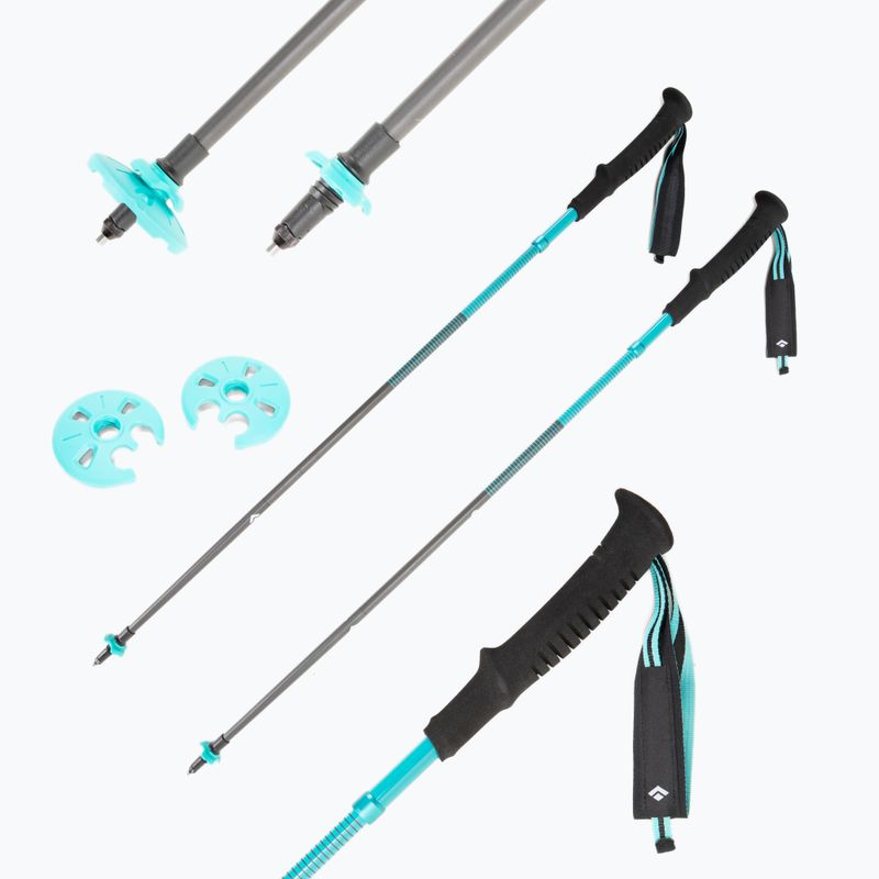Палиці для трекінгу жіночі Black Diamond Distance Carbon Z сині BD11253640501051 4