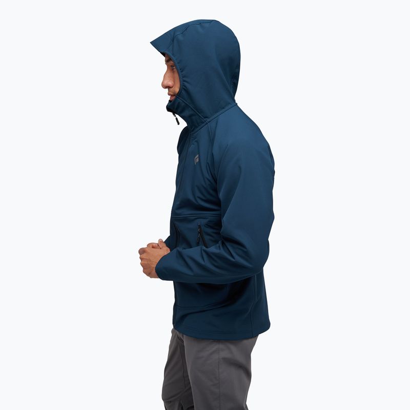 Куртка софтшел чоловіча Black Diamond Element Hoody indigo 3