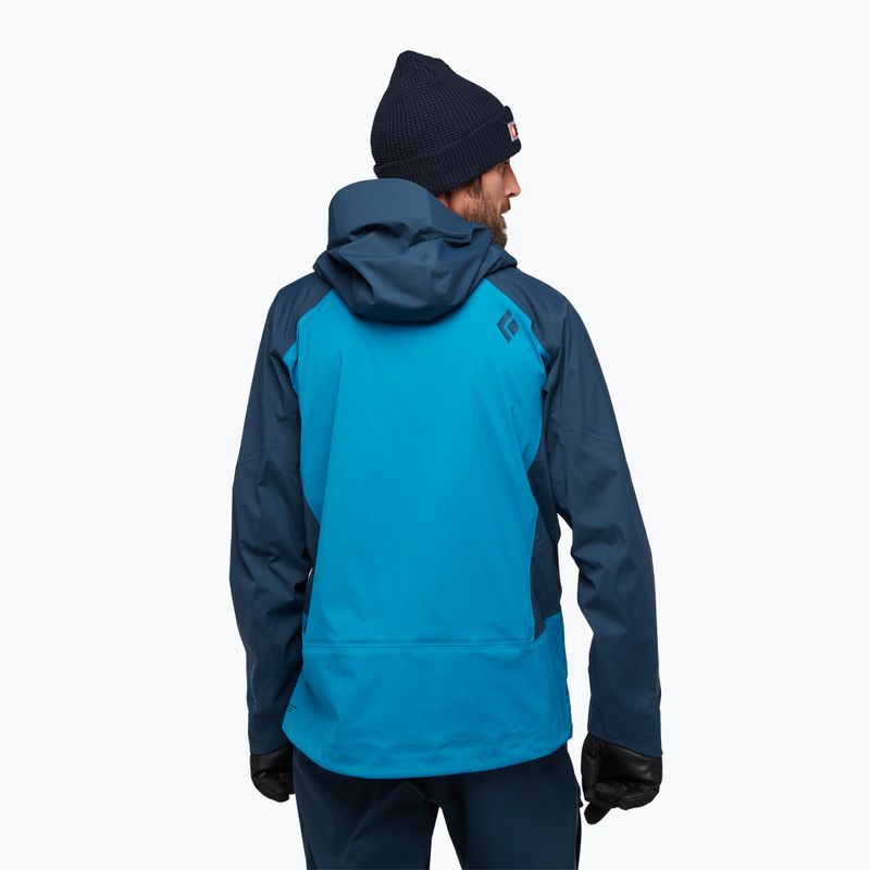 Куртка для скітуру чоловіча Black Diamond Recon Lt Stretch kingfisher/indigo 2