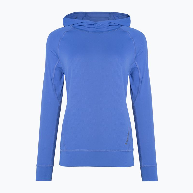 Кофта трекінгова жіноча Black Diamond Alpenglow Hoody clean blue 3