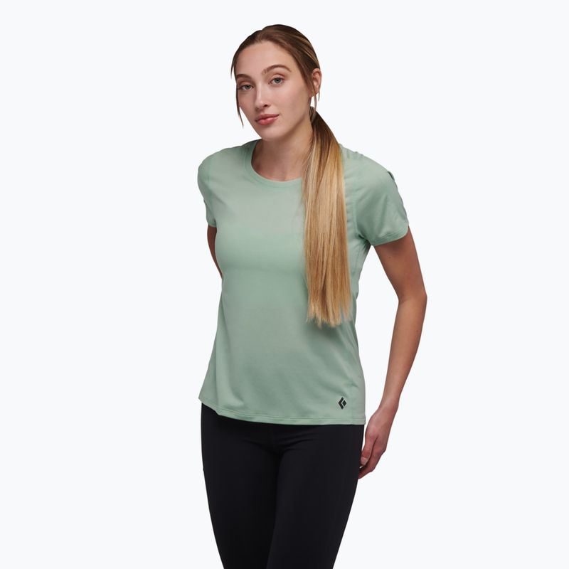 Футболка трекінгова жіноча Black Diamond Lightwire SS Tech Tee foam green