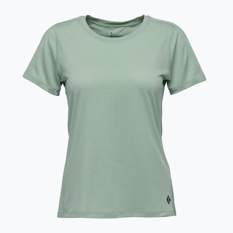 Футболка трекінгова жіноча Black Diamond Lightwire SS Tech Tee foam green 4