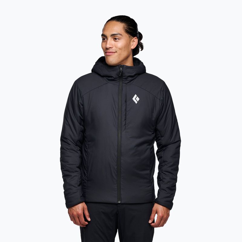 Куртка гібридна чоловіча Black Diamond First Light Stretch Hoody black