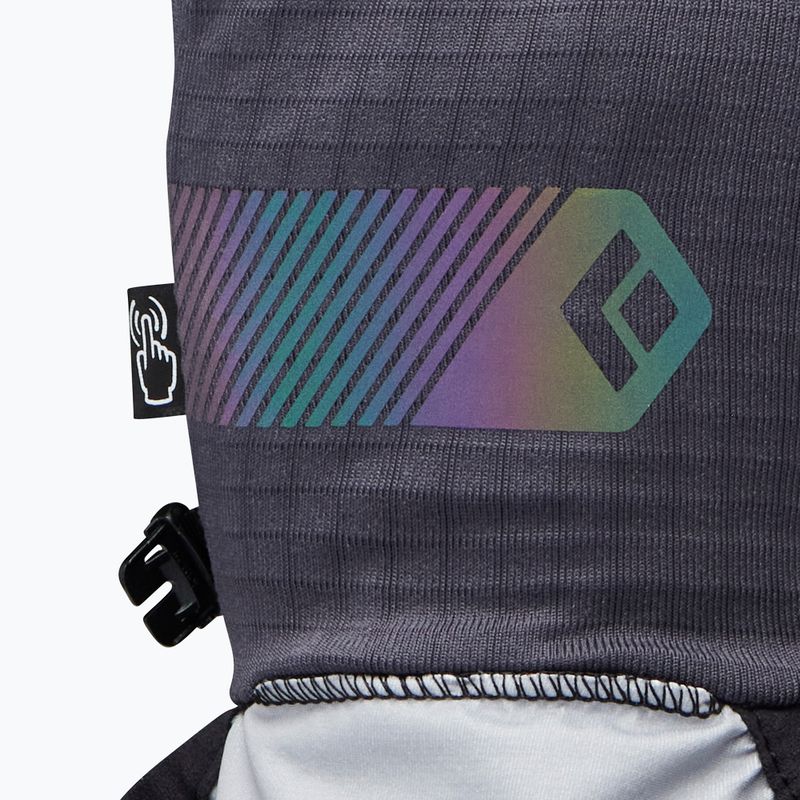 Трекінгові рукавички Black Diamond Gridtech Storm Hood Carbon/Glacier 7