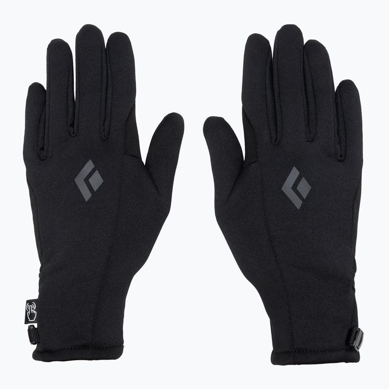 Рукавачки трекінгові Black Diamond Midweight Screentap black 2