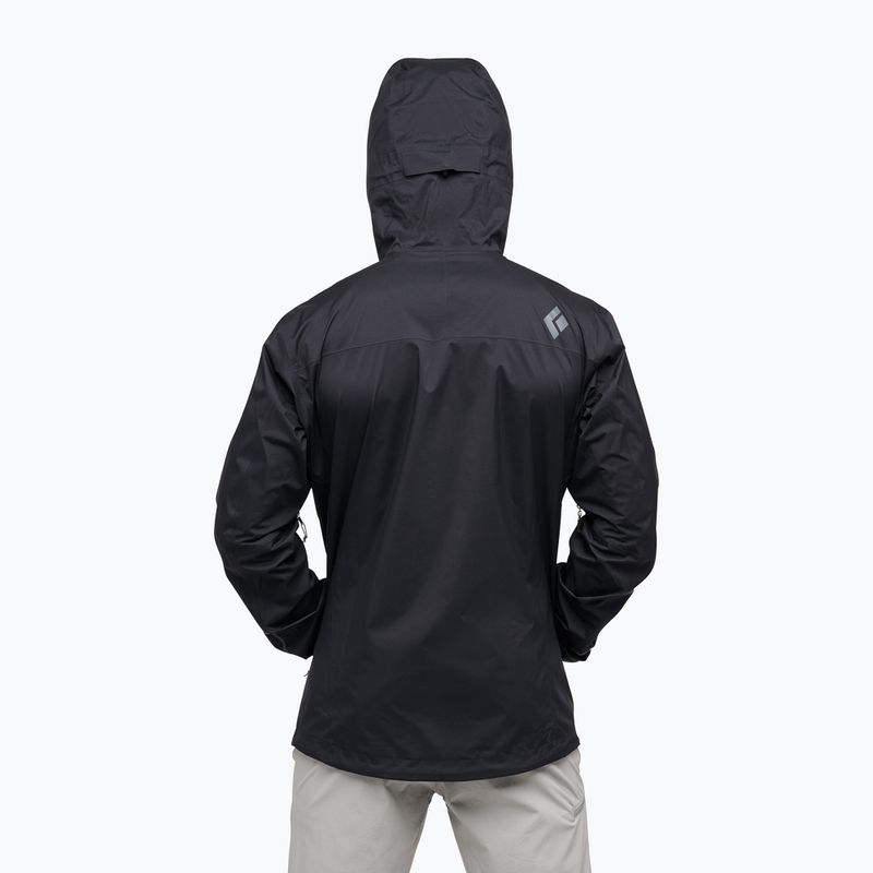 Куртка-дощовик жіноча Black Diamond Fineline Stretch black 2