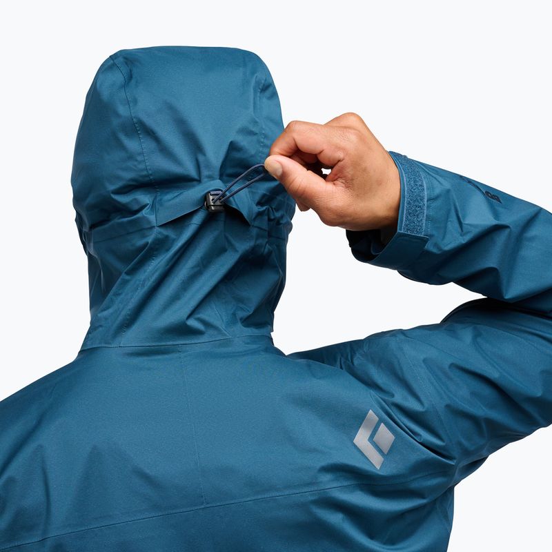 Куртка-дощовик жіноча Black Diamond Fineline Stretch indigo 5