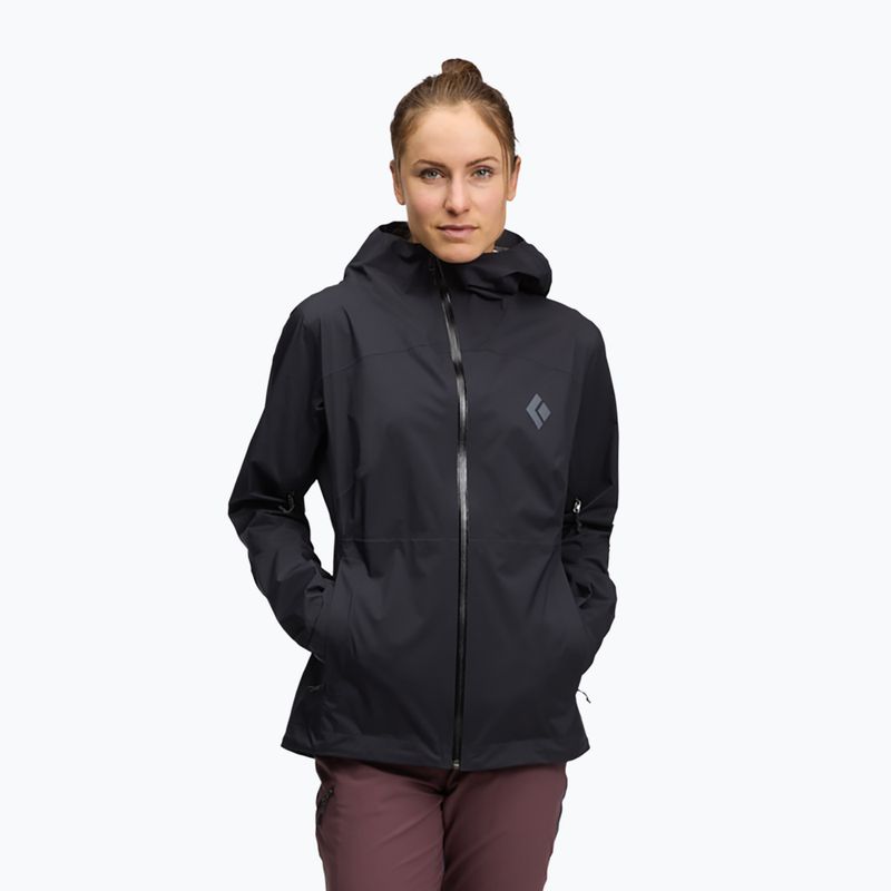 Куртка-дощовик чоловіча Black Diamond Fineline Stretch black