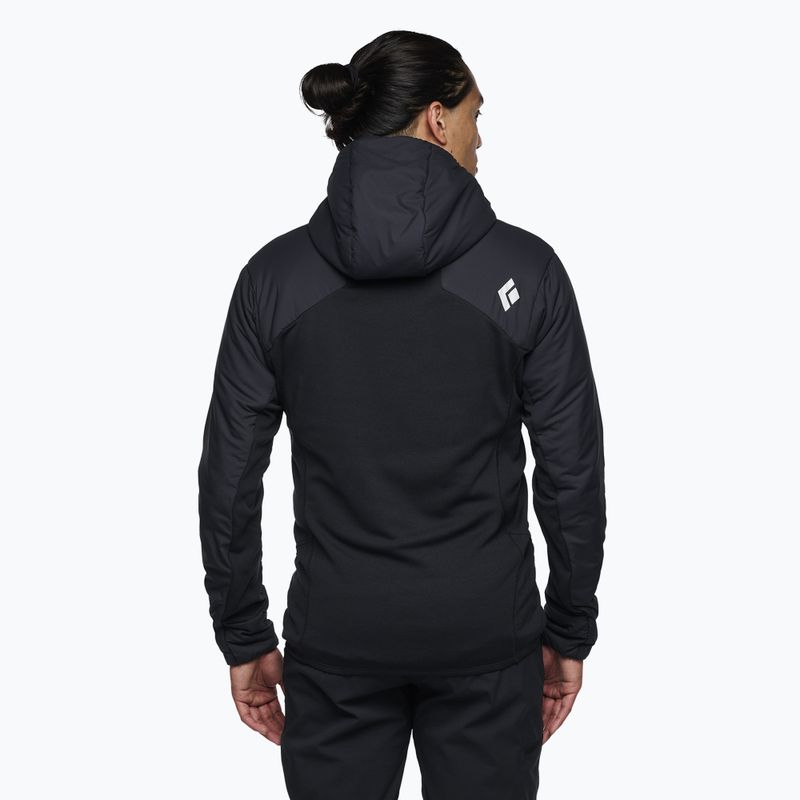 Куртка гібридна чоловіча Black Diamond First Light Hybrid Hoody black 2