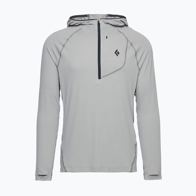 Кофта трекінгова чоловіча Black Diamond Alpenglow Pro Hoody pewter 3