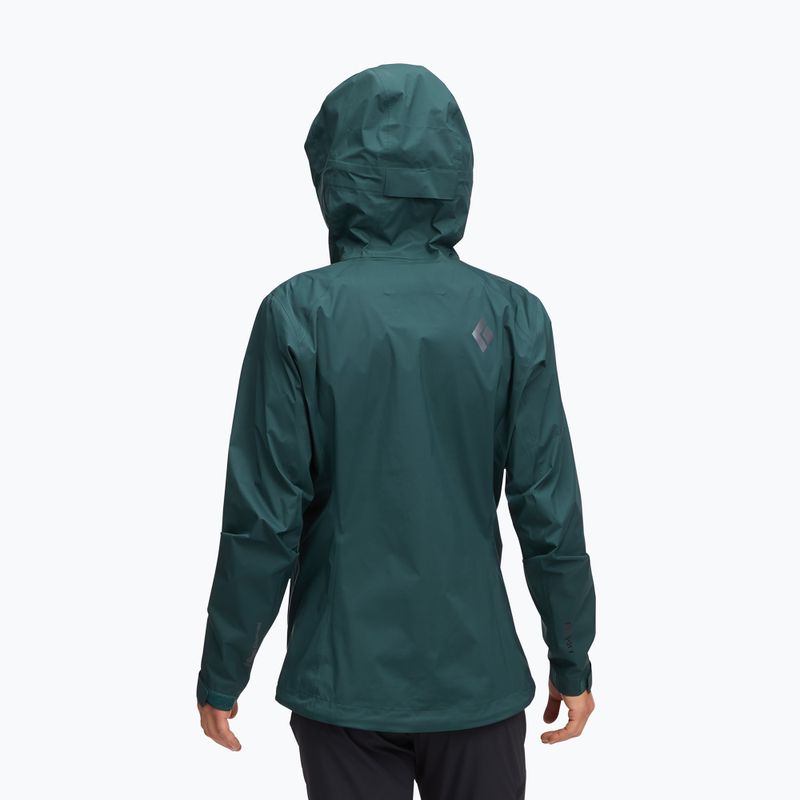 Куртка-дощовик чоловіча Black Diamond Fineline Stretch deep woods 3