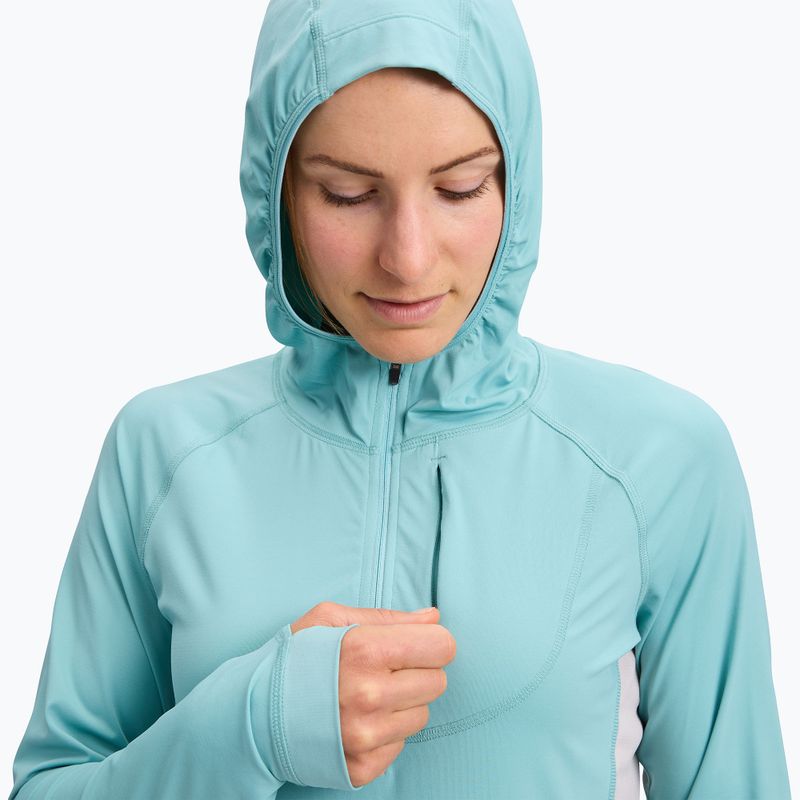 Кофта трекінгова жіноча Black Diamond Alpenglow Pro Hoody glacier 5