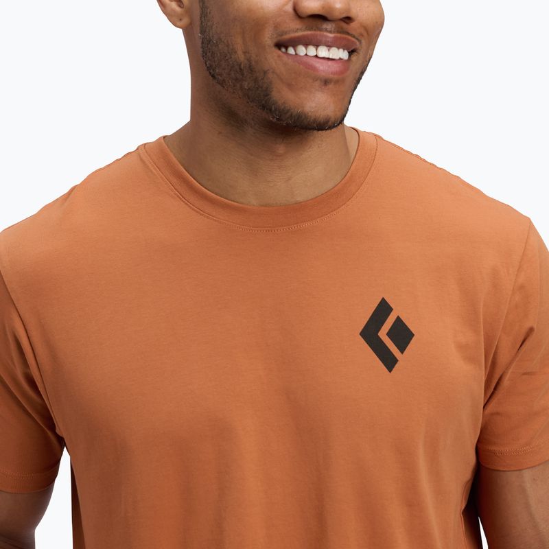 Футболка чоловіча Black Diamond Equipmnt For Alpinist SS Tee moab brown 4