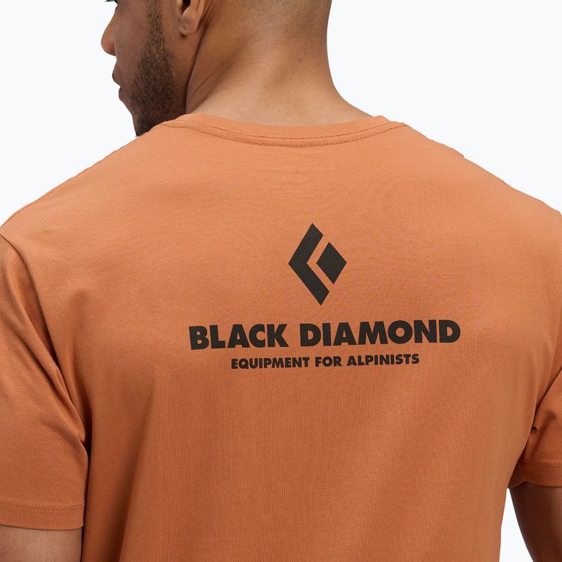 Футболка чоловіча Black Diamond Equipmnt For Alpinist SS Tee moab brown 5