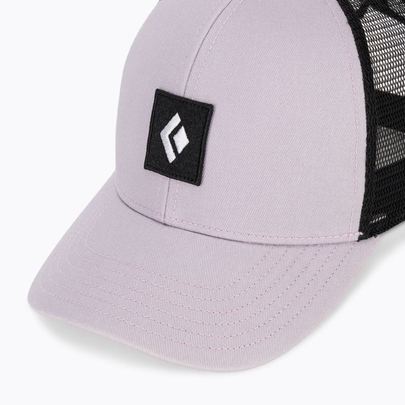 Кепка Black Diamond Trucker soft lilac/black/black icon patch 3