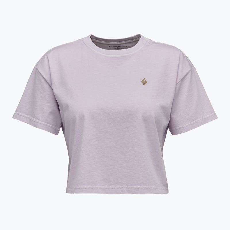 Жіноча футболка Black Diamond Crops Tee ніжно-бузкова 5