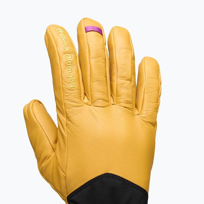 Рукавички трекінгові Black Diamond Tour beeswax/black 2