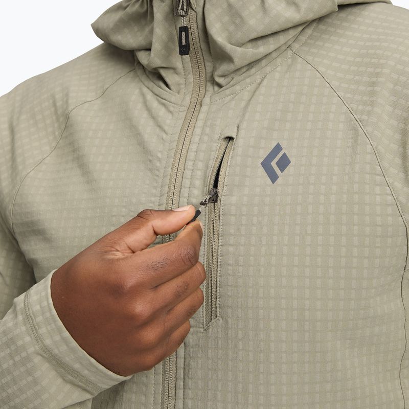 Кофта трекінгова чоловіча Black Diamond Coefficient Storm Hoody pine smoke 4