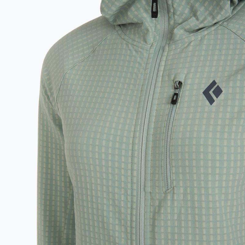 Кофта трекінгова жіноча Black Diamond Coefficient Storm agave 3