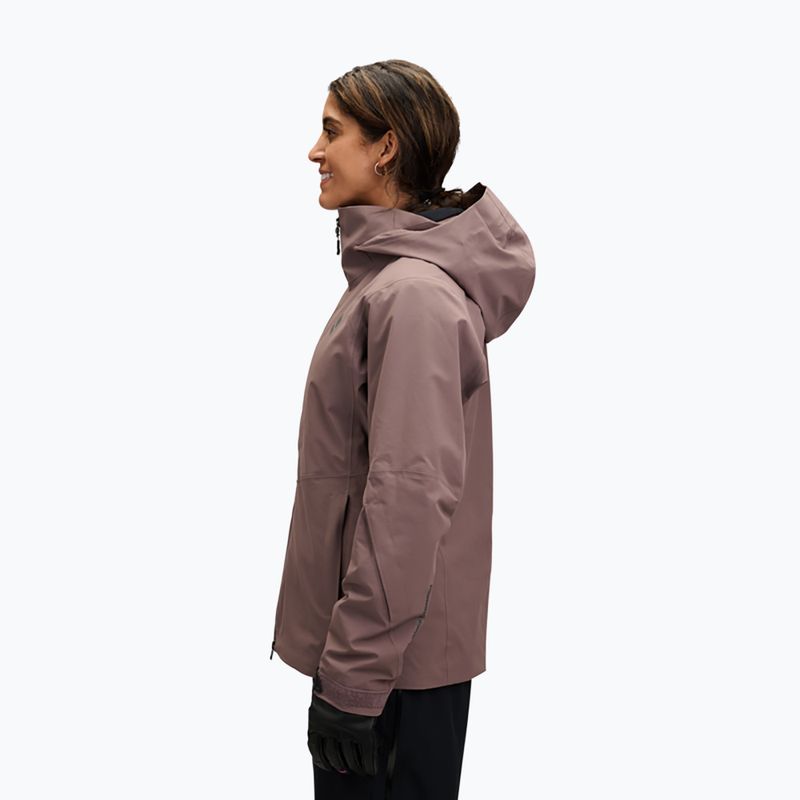Куртка гірськолижна жіноча Black Diamond Recon Insulated Shell dark mauve 2