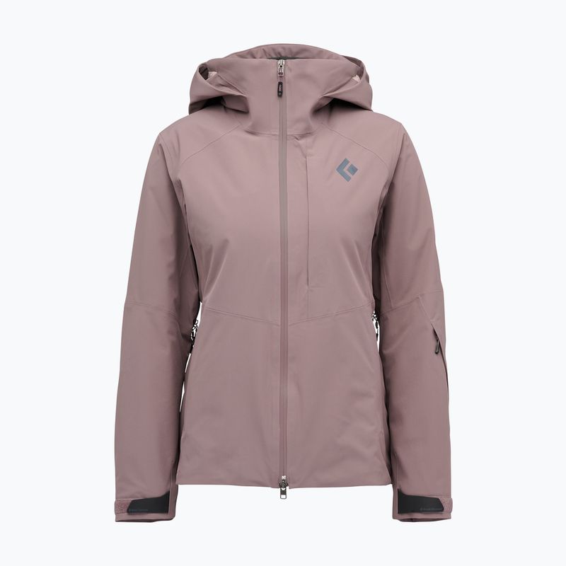 Куртка гірськолижна жіноча Black Diamond Recon Insulated Shell dark mauve 3