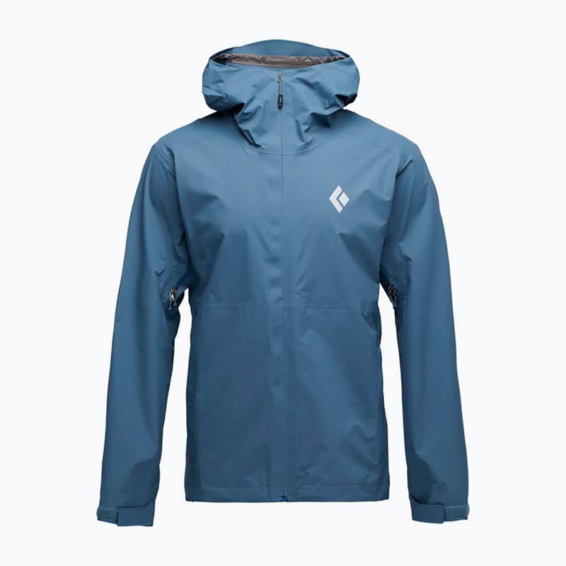 Куртка дощовик чоловіча Black Diamond Strataline Stretch Shell midnight blue 3