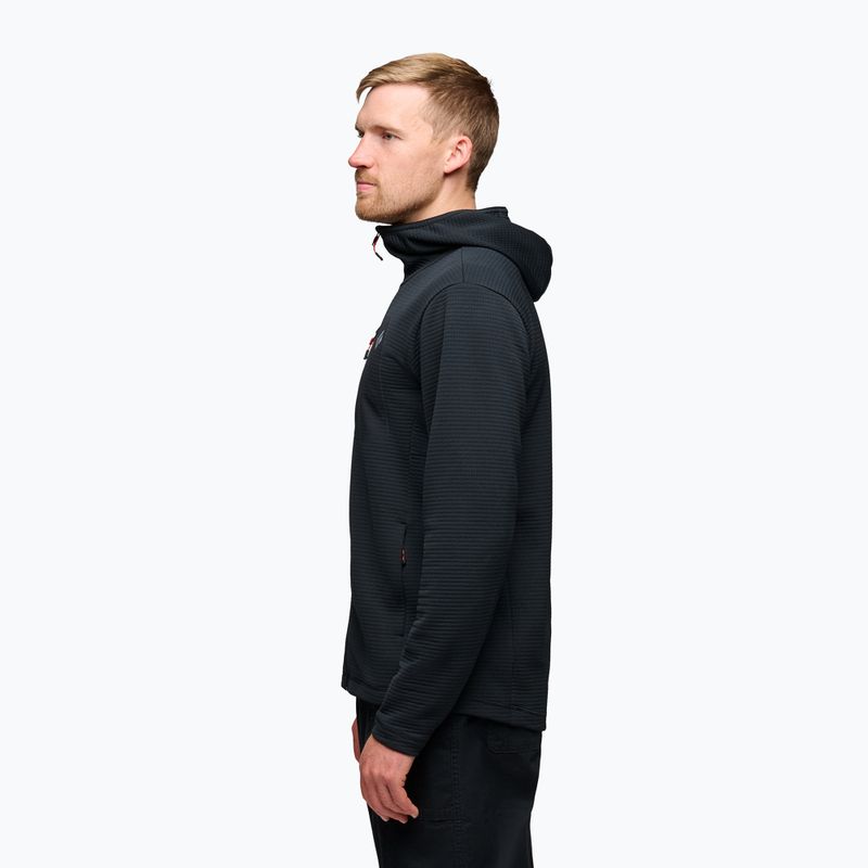 Кофта чоловіча Black Diamond Diverge Full Zip Hoody black 3