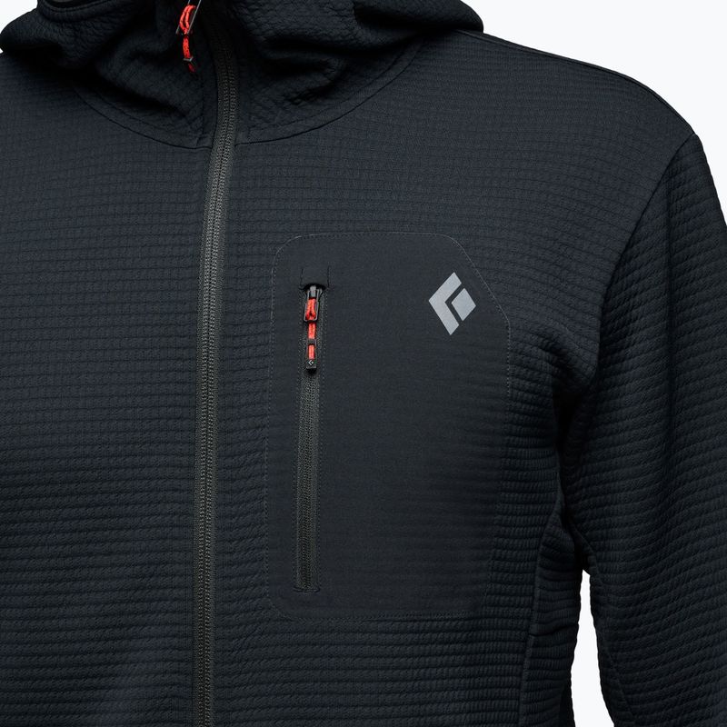 Кофта чоловіча Black Diamond Diverge Full Zip Hoody black 4