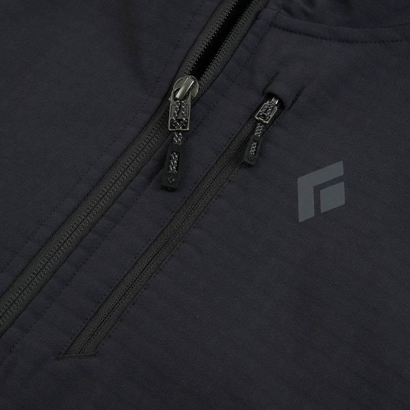 Кофта чоловіча Black Diamond Coefficient Storm Full Zip Hoody black 3